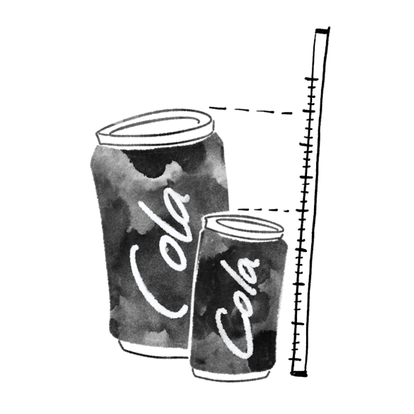 Two cans of Cola