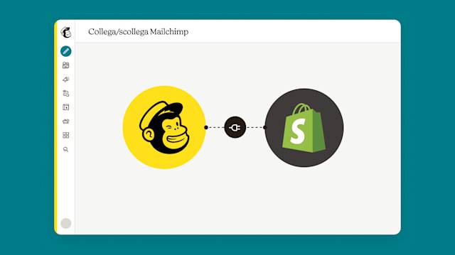 Collega o scollega Mailchimp for Shopify