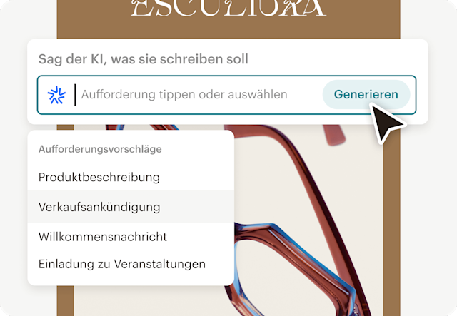 Ein Blick auf die Benutzeroberfläche von Intuit Assist, die zeigt, wie du deiner Website KI-generierten Text hinzufügen kannst